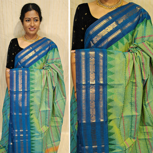 Pure cotton saree in Velthari design