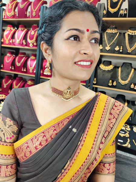 Premium quality Lakshmi choker set