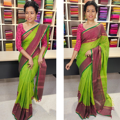 Pure cotton saree