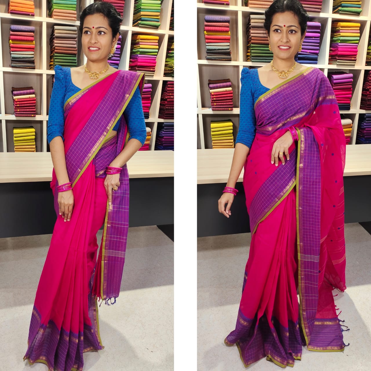 Pure cotton saree