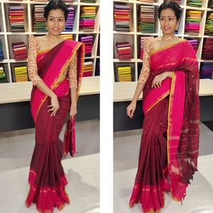 Pure cotton saree