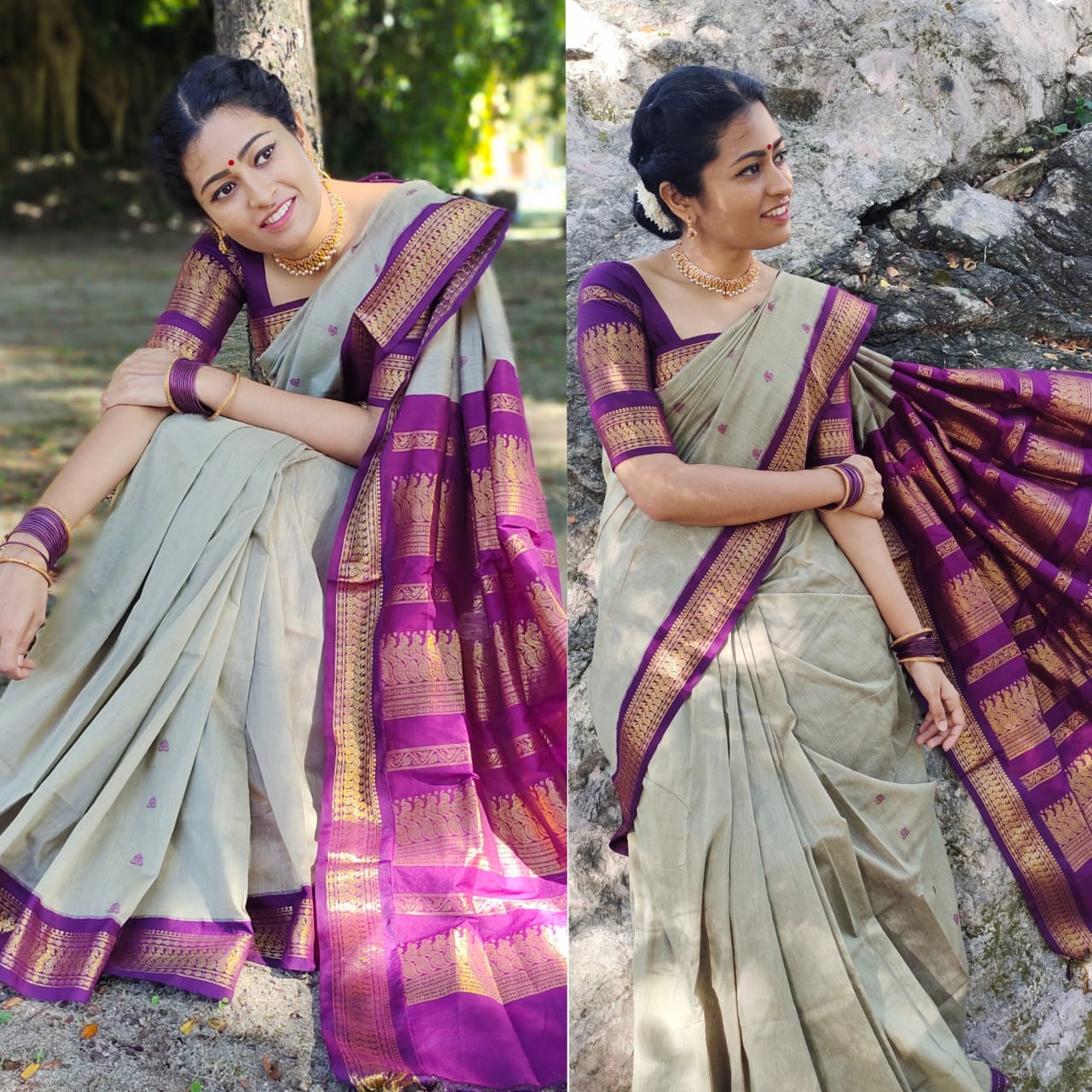 Soft cotton saree