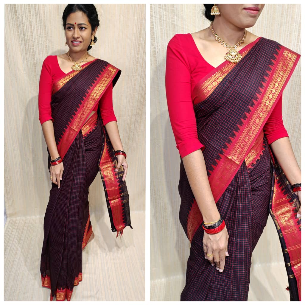 Pure cotton saree